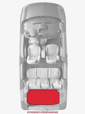 ЭВА коврики «Queen Lux» багажник для Audi Coupe (89,8B)